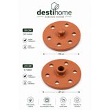 DestiHome 2'li Dolma Sarma Taşı Küçük Ve Orta Boy (19ve 21cm)