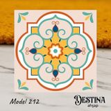 Destina Ahşap Mandala Boyama Seti- Ahşap Boyama-Model 212