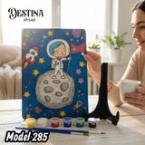 Destina Ahşap Mandala Boyama Seti-Ahşap Boyama-Model 285