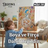 Destina Ahşap Mandala Boyama Seti-Ekonomik Seri- Eko Model 285
