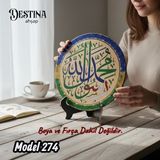 Destina Ahşap Mandala Boyama Seti-Ekonomik Seri Eko MODEL274