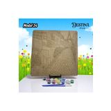 DESTİNA - Ahşap Mandala Boyama Seti "Model24" - 30*30cm