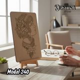 Destina Ahşap Mandala Boyama Seti- MODEL240