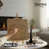 Destina Ahşap Mandala Boyama SETI-MODEL247