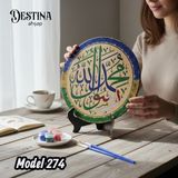 Destina Ahşap Mandala Boyama Seti MODEL274