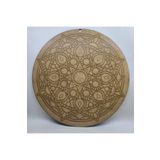 DESTİNA Destina Ahşap Selçuklu Deseni Mandala Boyama Seti (23x23cm)