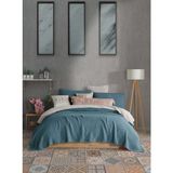 Destiny Hometex 4 Katlı Multi Muslin %100 Pamuk Çift Kişillik Yatak Örtüsü - 200 x 240 cm - Nil Yeşili