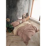Destiny Hometex 4 Katlı Multi Muslin %100 Pamuk Çift Kişillik Yatak Örtüsü - 240 x 250 cm - Kahverengi