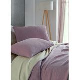 Destiny Hometex 4 Katlı Multi Muslin %100 Pamuk Tek Kişillik Yatak Örtüsü 160X240CM - 160 x 240 cm - Lila
