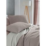 Destiny Hometex 4 Katlı Multi Muslin %100 Pamuk Tek Kişillik Yatak Örtüsü 160X240CM - 160 x 240 cm - Vizon