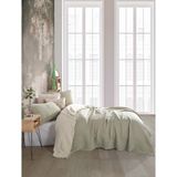 Destiny Hometex 4 Katlı Multi Muslin %100 Pamuk Tek Kişillik Yatak Örtüsü 160X240CM - 160 x 240 cm - Yeşil