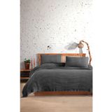destinyhometex %100 Pamuk Waffle Çift Kişilik Yatak Örtüsü 220x240cm/2 Adet Yastık Kılıfı 50x70cm