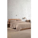 destinyhometex %100 Pamuk Waffle Yatak Örtüsü 230x250cm Çift Kişilik/2 Adet Yastık Kılıfı 50x70cm