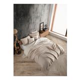 destinyhometex Vizon Renkli 4 Katlı Muslin %100 Pamuk Tek Kişillik Yatak Örtüsü/Pike 160x240cm