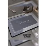 Destpak 40x60 (EKSTRA KALIN) Kaymaz Banyo Paspası - Ultra Su Emici - Kaliteli Kalın Model
