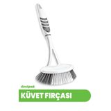 Destpak Duşakabin ve Küvet Fırçası - Kaliteli Plastik - Lavabo, Duşakabin, Küvet ve Banyo Fırçası