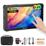 Desview OL7 Kamera Alan Monitör 7 inç OLED Dokunmatik Ekran Kamera Monitör ile 3D LUT HDR Dalga formu Video Peaking Odak Assist 4 K HDMI Giriş Çıkışı DSLR için