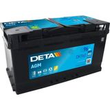 Deta 12 Volt 96 Amper Marin AGM Akü & Start-Stop AGM