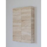 Detamob Kapaklı Ince Çok Amaçlı Dolap 104 x 72 cm - Sonoma
