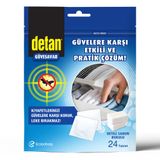 Detan Güvesavar Beyaz Sabun Kokulu Tablet 24'lü