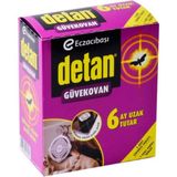 Detan Güvesavar Sachet 24 Adet Beyaz Sabun Kokulu