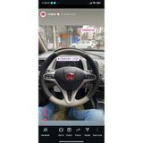 detaydireksiyon Direksiyon kılıfı Honda Civic Fd6 Bej Noktalı Siyah Bej Dikiş Derisi Sökülmeden Yapılır