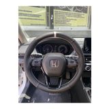 detaydireksiyon Direksiyon kılıfı Honda civic fe 2021 spor Desen beyaz yüzüklü dikişli derisi sökülmeden yapılır