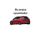 DETAYOTO Seat ibiza 2017 ve üzeri bagaj rafı pandizot