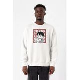 Detective Conan Anime Conan Poster Beyaz Erkek 2ip Sweatshirt