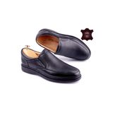 DETECTOR İç Dış Hakiki Deri Günlük Ortopedik Erkek Ayakkabı-(Detector Men's Daily Orthopedic Shoes w
