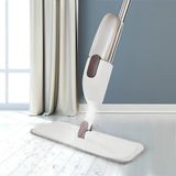 Deterjan Hazneli Sprey Mop Seti - 360 Derece Döner Başlıklı Püskürtmeli Mop, 3 Adet Mikrofiber Yedek Bezi Hediyeli Yüzey Temizlik Mopu, Parke, Fayans ve Lamine için Genel Amaçlı Paspas