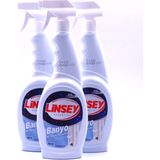 Detsan Güvencesiyle (51. Yıl) 3'lü Avantaj Set, Linsey Banyo Temizleyici 750 ml Wc, Fayans, Duşakabin