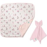 Deux Lapins %100 Bebe Lapin Rose 2'li Uyku Hediye Seti - Pembe - Standart