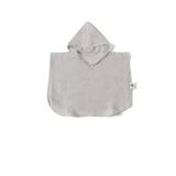 Deux Lapins %100 Pamuk Cotton Grey Müslin Bebek Panço Bornoz - Gri