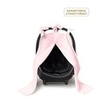 Deux Lapins %100 Pamuk Innocent Pink Müslin Kız Bebek Puset Örtüsü - Pembe