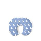 Deux Lapins %100 Pamuk Mono Lapin Royal Blue Pamuklu Müslin Bebek Emzirme Destek Yastığı - Mavi