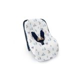 DEUX LAPINS % 100 Pamuk Müslin Ana Kucağı Kılıfı – Bébé Lapin