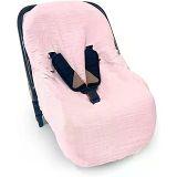 DEUX LAPINS% 100 Pamuk Müslin Ana Kucağı Kılıfı Innocent Pink - Pembe PSTKLF1012