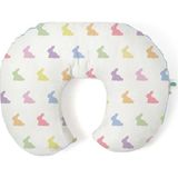 Deux Lapins %100 Pamuk Rainbow Lapin Blue Müslin Bebek Emzirme Destek Yastığı - Standart
