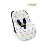 Deux Lapins %100 Pamuk Rainbow Lapin Müslin Bebek Ana Kucağı Kılıfı