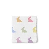 Deux Lapins %100 Pamuk Rainbow Lapin Müslin Bebek Bakım Örtüsü 70 X 70 Cm