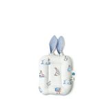 Deux Lapins Bébé Lapin Müslin Bebek Emzirme Yastığı - Mavi