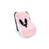 Deux Lapins Pembe Pamuklu Müslin Ana Kucağı Kılıfı