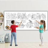 Dev Aktivite Rulo Boyama Kağıdı - 90 x 200 cm - Boyama Etkinliği