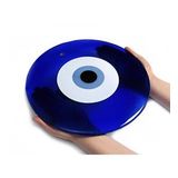 Dev Cam Nazarlık Nazar Boncuğu Lüks Kalite 30cm Çap El Işi Dekoratif Duvar Süsü