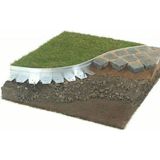 Dev Paslanmaz Çim Ayırıcımetal Galveniz - 1,5 kg - 1 m x 12 mm