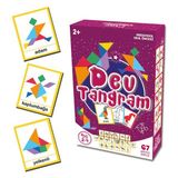 Dev Tangram Puzzle 2+ Yaş Okul Öncesi 2 Yaş Oyuncak Dev Tangram 67 Parça