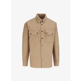 Deve Tüyü Erkek Relaxed Fit Gömlek Ceket F4WM-GML 2428