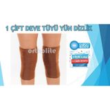 DEVE TÜYÜ YÜN DİZLİK - 1 ÇİFT