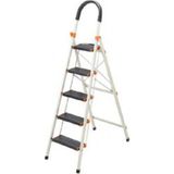 Devecioğlu Gold Life 5 Basamaklı Plastik Merdiven - Kaymaz Basamaklar ve Ergonomik Yapı